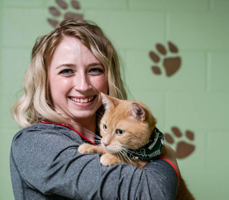 Alexis at Veterinary Associates